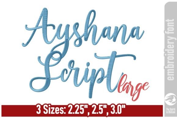 Ayshana Script Font - Large